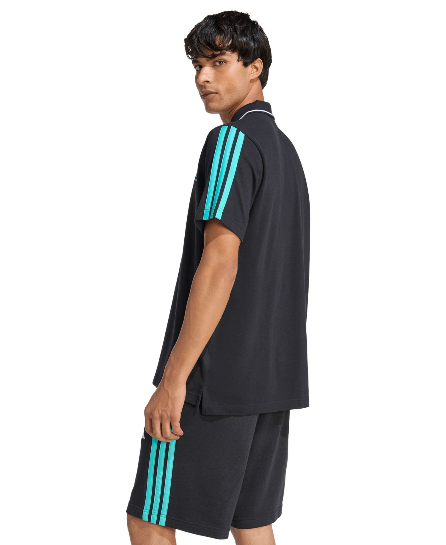 Men's Mercedes Formula 1 Short-Sleeve Polo Shirt
