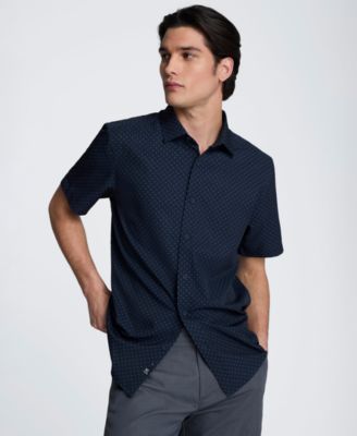 Men's Short-Sleeve Button-Down Shirt