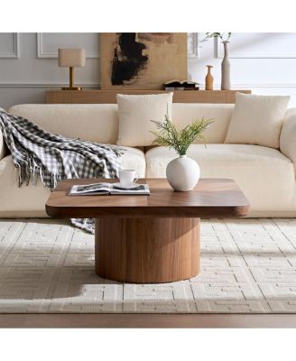 Square Coffee Table, Modern Design for Living Room Use