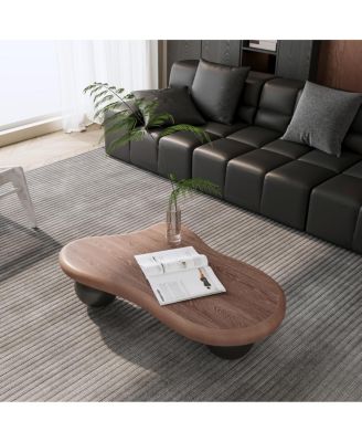  40" Cloud Coffee Table with 3 Ball Legs