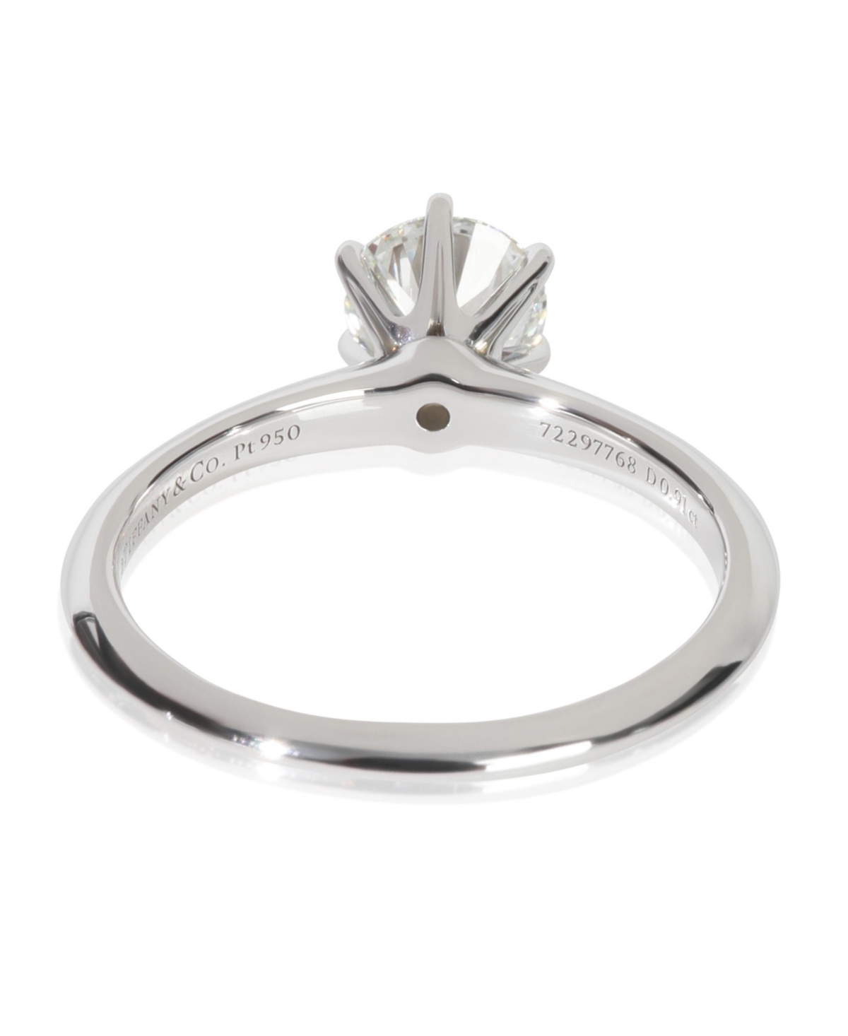 Pre-Owned Tiffany & Co ct Round Brilliant Diamond Engagement Ring