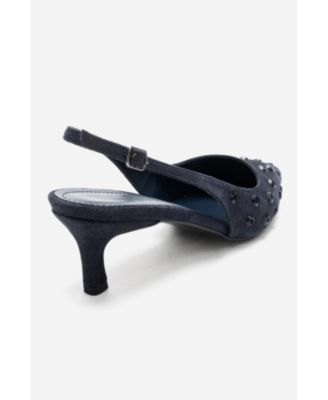 Women's Lorex Embellished Stiletto Slingback Pump