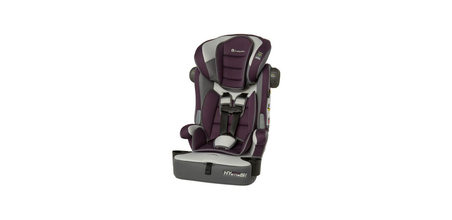 Kids Trend Hybrid SI 3-in-1 Combination Booster Car Seat with Side Impact Protection - Dash Plum