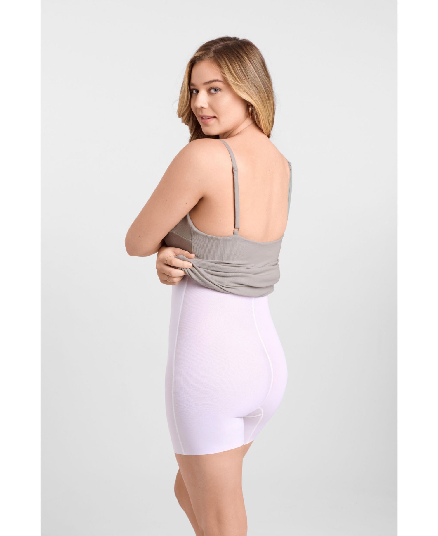 Women's Scoop Neck Ribbed Sculpting Cami Maxi Dress