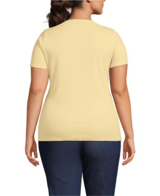 Plus Size Micro Rib T-Shirt