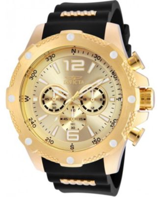 Men's 19660 I-Force Quartz Chronograph Gold Dial Watch
