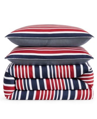 Favorite Stripe Washed Microfiber 2-Pc. Comforter Set, Twin/Twin XL