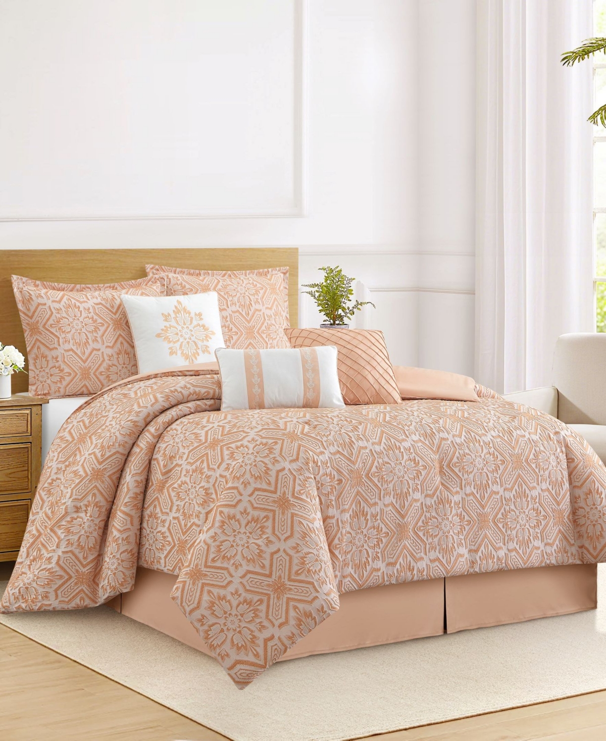 Stratford Park Ethan Geometric 7-Pc. Comforter Set