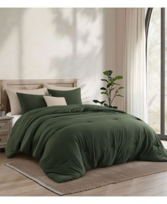 Anaya Solid 3-Pc. Comforter Set, Queen