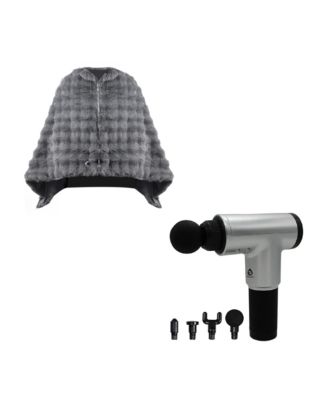 Heated Poncho & 6-Speed Deep Tissue Massager