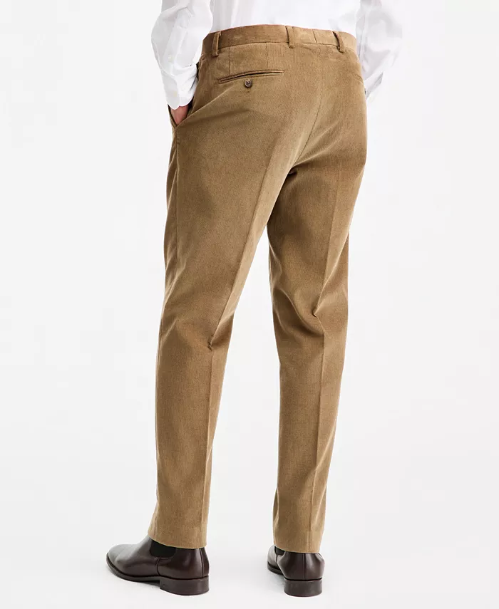 Men's Modern-Fit Solid Corduroy Pants - thumbnail 3