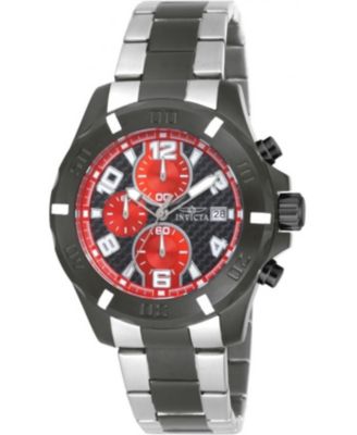 Men's 18050 Specialty Quartz Chronograph Carbon Fiber Dial Watch
