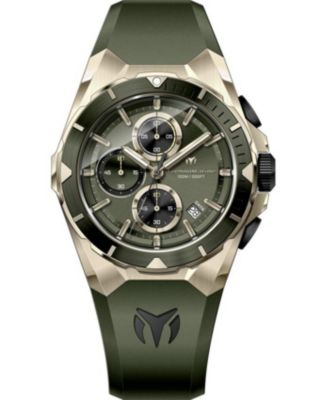 Men's Olive Green Dial Watch
