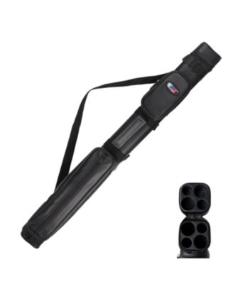 2x2 Square Hard Billiard Pool Cue Stick Carrying Case, Billiard Cue Case