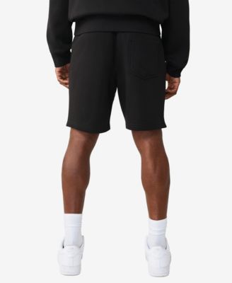 Men's Regular-Fit Logo Patch Sweat Shorts