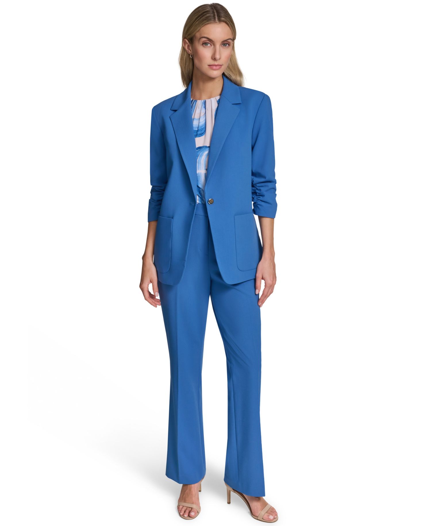 Women's One-Button Blazer