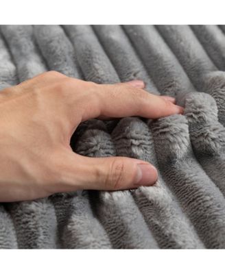 Luxury Corduroy Sofa with Ottoman - Modern & Comfortable