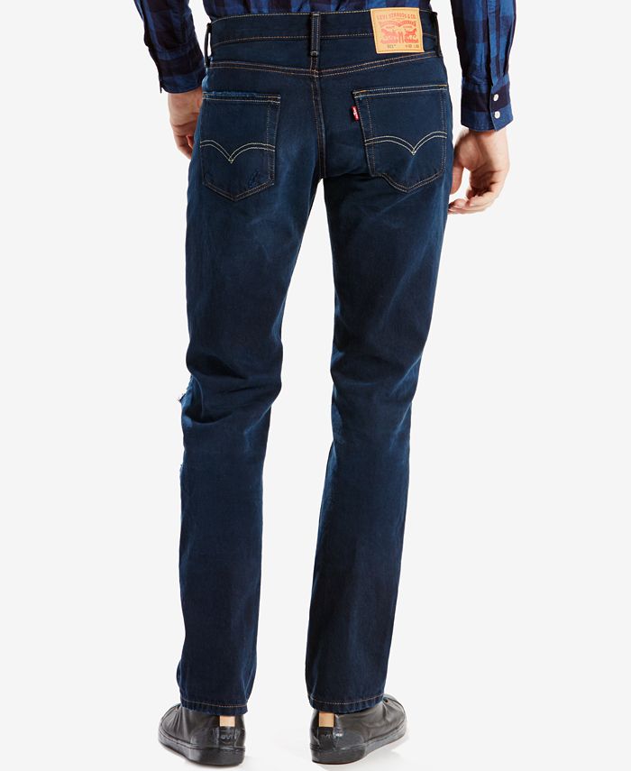 Levi's 511™ Slim Fit Ripped Jeans - Macy's