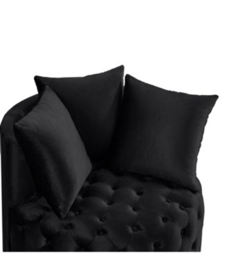 Contemporary Upholstered Tufted Leisure Chair Accent