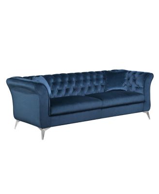 Chesterfield & Stanford Sofas: Tufted, Scroll Arm/Back