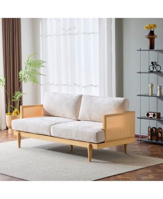 Rattan Weave Sofa: Vintage Charm, Modern Comfort, Durable Design