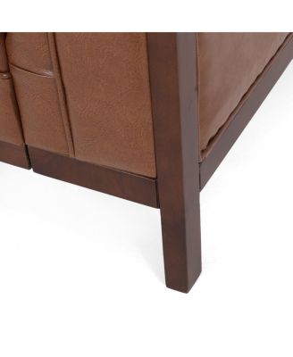 Streamdale Contemporary Upholstered Sofa with Button-Tufted Diamond Stitching