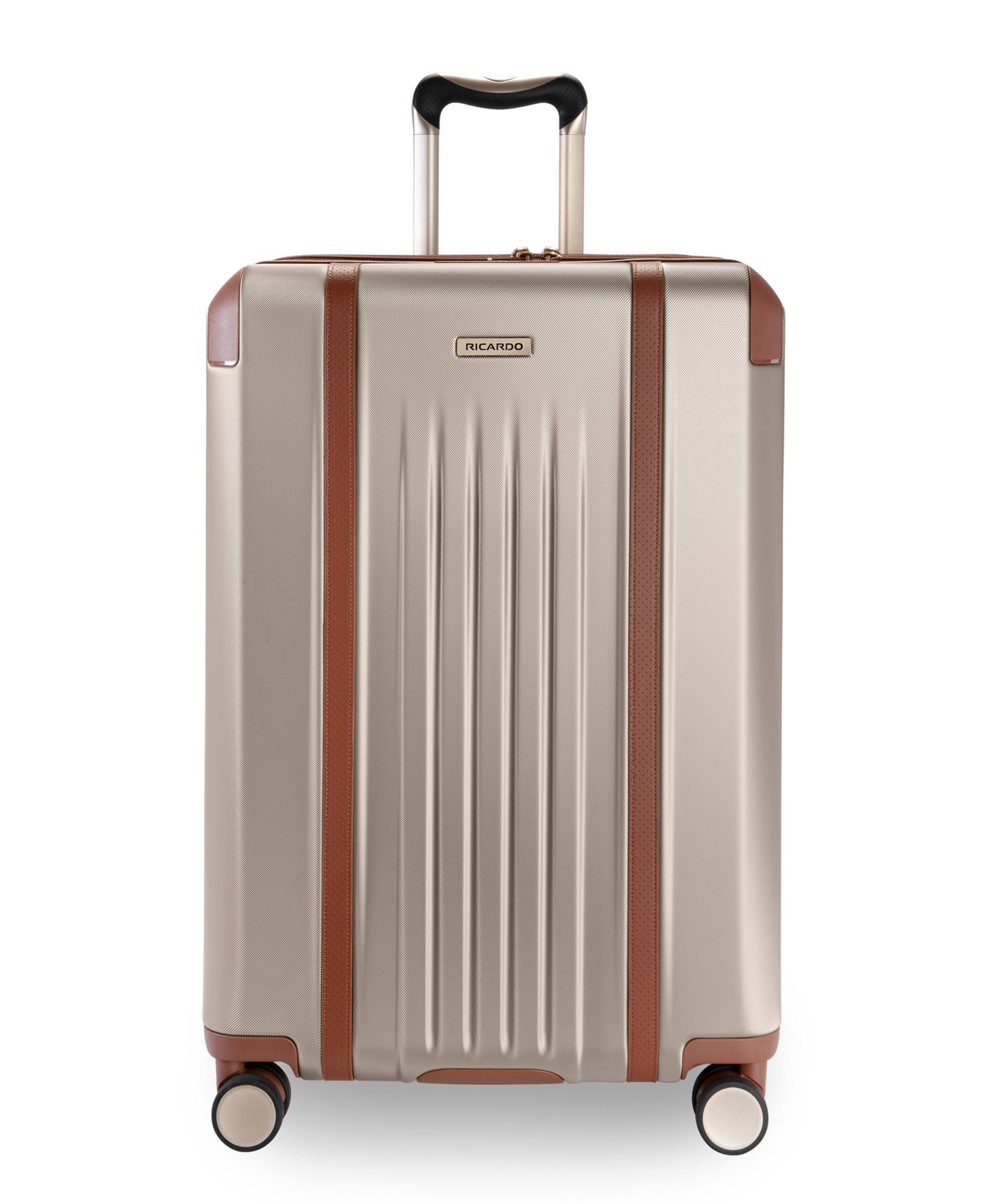 Чемодан Ricardo Montecito 2.0 Medium Hardside Check-In Spinner Suitcase, цвет: Шампань — фото 1