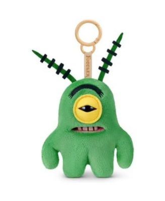 Zuru SpongeBob Plankton 5 Inch Keyring Plush Funny Ugly Monster