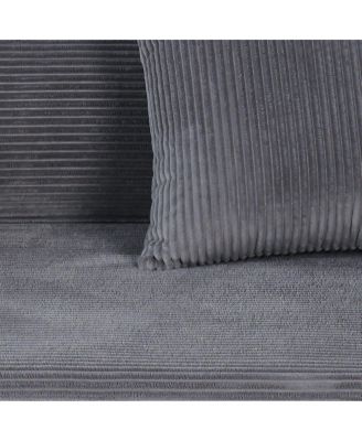 2-in-1 Foldable Sofa Bed, 75 Inch Folding Couch w/ Memory Foam Mattress & 2 Pillows