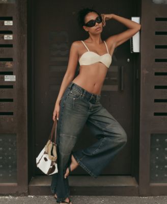 Women's Mega Riley Engineered Low-Rise Baggy Jeans