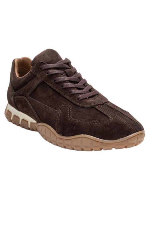Женские кроссовки Forever & Always Shoes Lars Leather, цвет: Коричневый замшевый