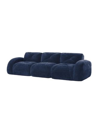 Streamdale Boneless Tufted Velvet Modular Sectional Sofa Couch