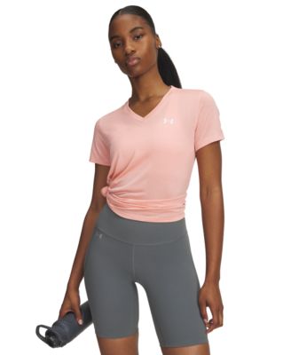 Women's Twist Tech V-Neck Short-Sleeve Top