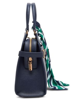 Belted Small Satchel Bag