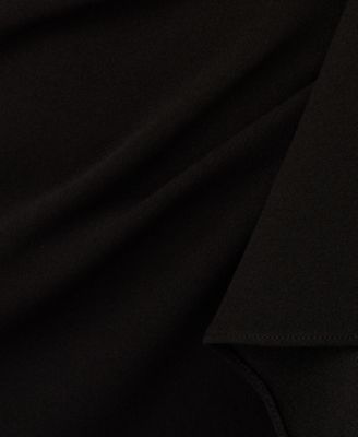 Women's Organza Crepe High-Low Gown