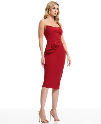 satin silk dress Silky Satin Midi Steele
