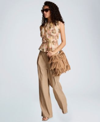 Women's Mock Neck Sleeveless Tank Top