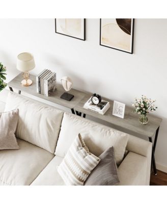 41.3" Narrow Industrial Console Table