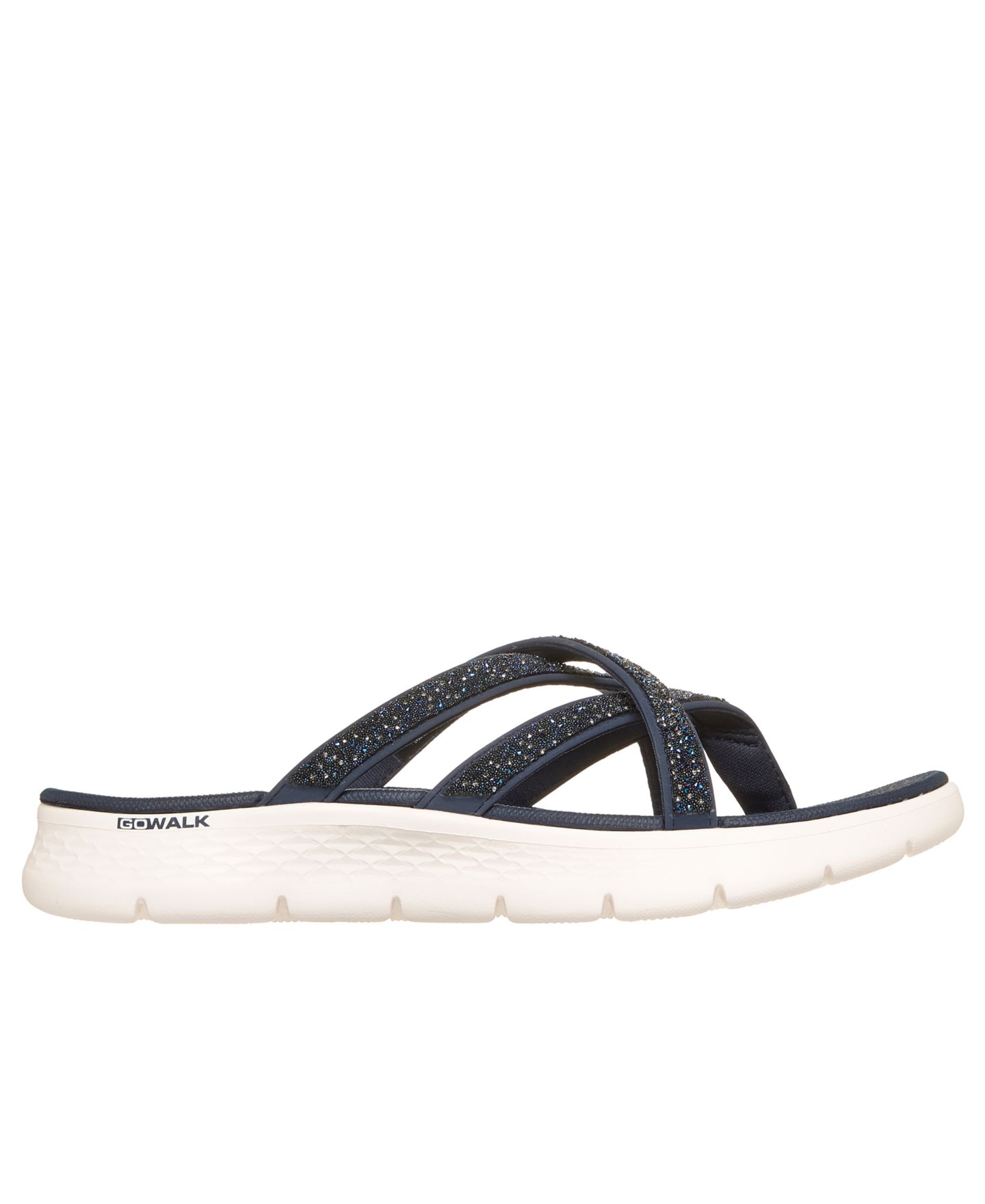 Женские сандалии Skechers GO Walk Flex Sandal - Starry Skies, цвет: Тёмно-синий — фото 2