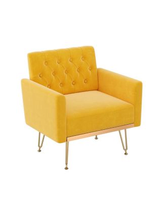 Velvet Armchair Single Chair