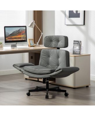 Criss Cross Chair with Adjustable Armrests, Wheels & Headrest