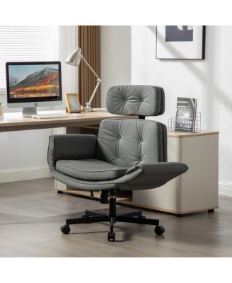 Criss Cross Chair with Adjustable Armrests, Wheels & Headrest