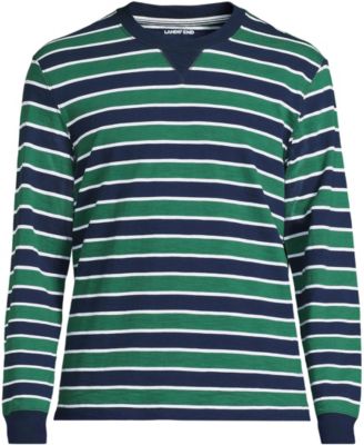 Men's Long Sleeve Slub Crew T-Shirts