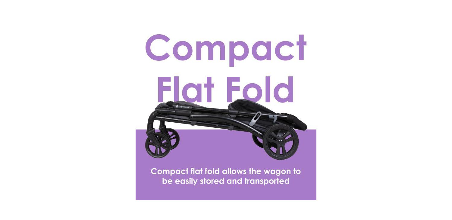 Kids Trend Tour LTE 2-in-1 Stroller Wagon - - Gravity Black