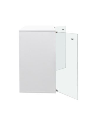 Streamdale RGB LED Shoe Storage Box with Glass Door, Stackable (4 Tier-1)