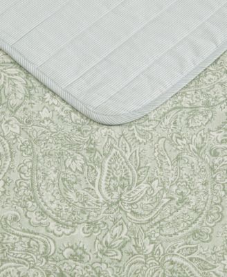 Caicos Isle Cotton Reversible 3-Pc. Quilt Set, Full/Queen