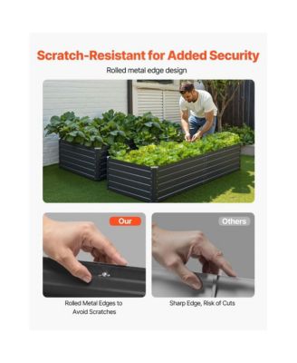 Galvalume Metal Raised Garden