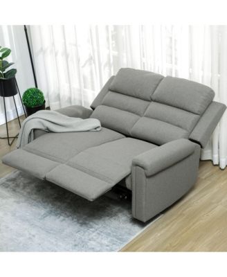 Modern Loveseat Recliner Sofa 2 Seater Couch with Thick Foan