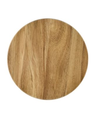 9" Magnetic Acacia Trivet with Silicone Feet