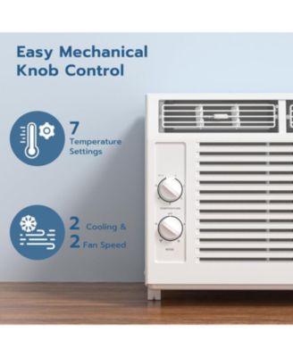 5000 BTU Window AC for 150 Square feet Sleep Mode